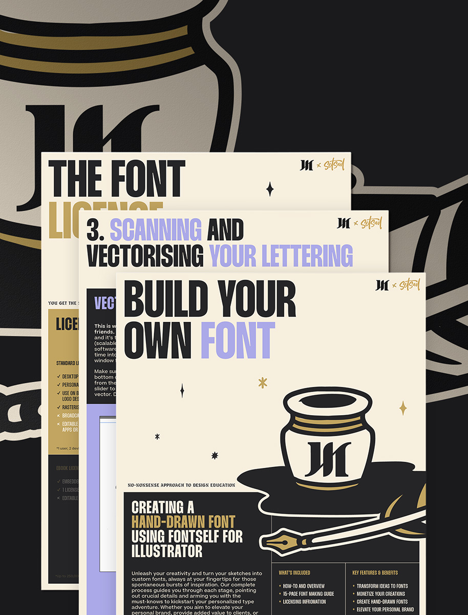 BUILD YOUR OWN FONT