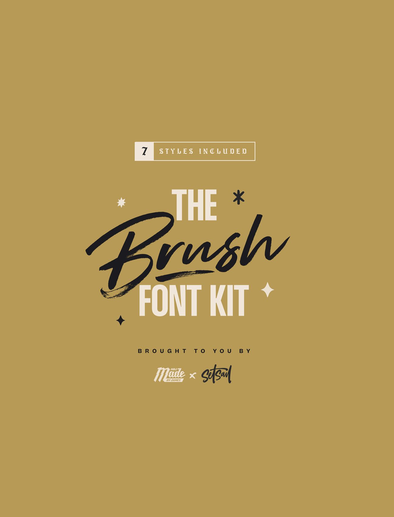 Brush  Font Kit